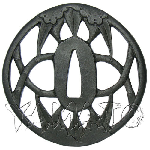 Yamato Budogu | Made in Japan Tsuba - Sasa Sukashi