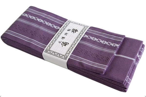 Yamato Budogu | Deluxe Kaku Obi Purple