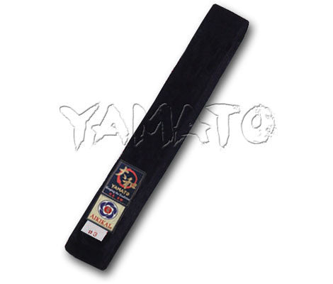 Deluxe Aikido Obi Black