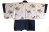 Antique Kimono and Haori Jacket Set [Kabuto]