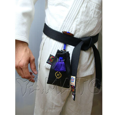 "KEN" Pouch Bag with Netsuke