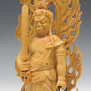 Deluxe Hand Carved Fudo Myo Statue SMALL