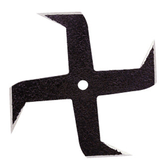 Deluxe Shuriken Kagi Juji [with wood box]