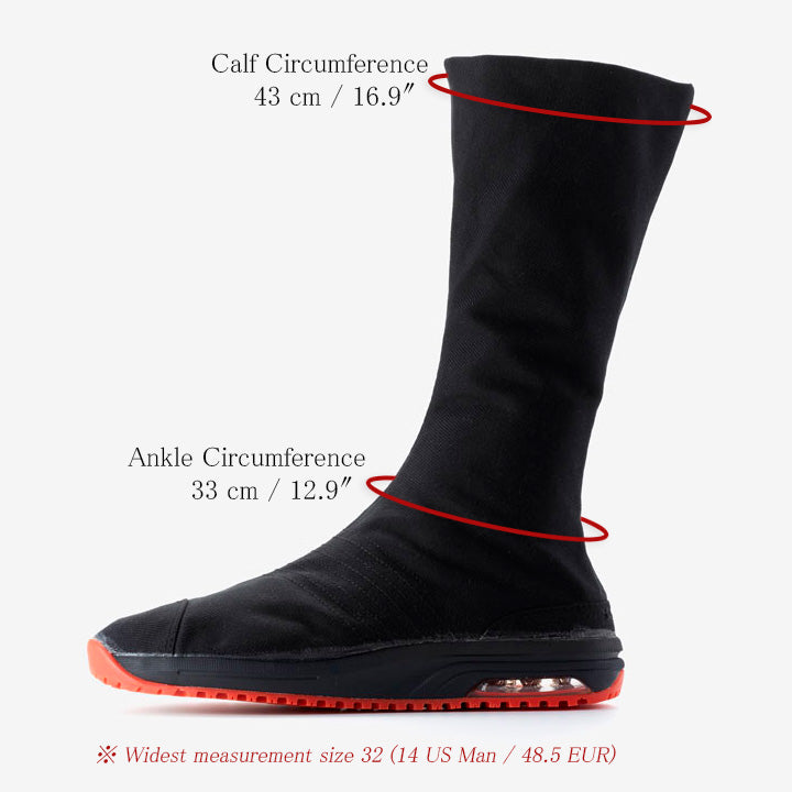 Air Cushioned Jika Tabi (Big Sizes)