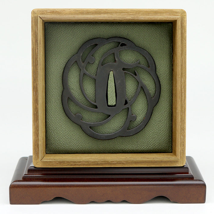 Deluxe Tsuba & Box Display Stand