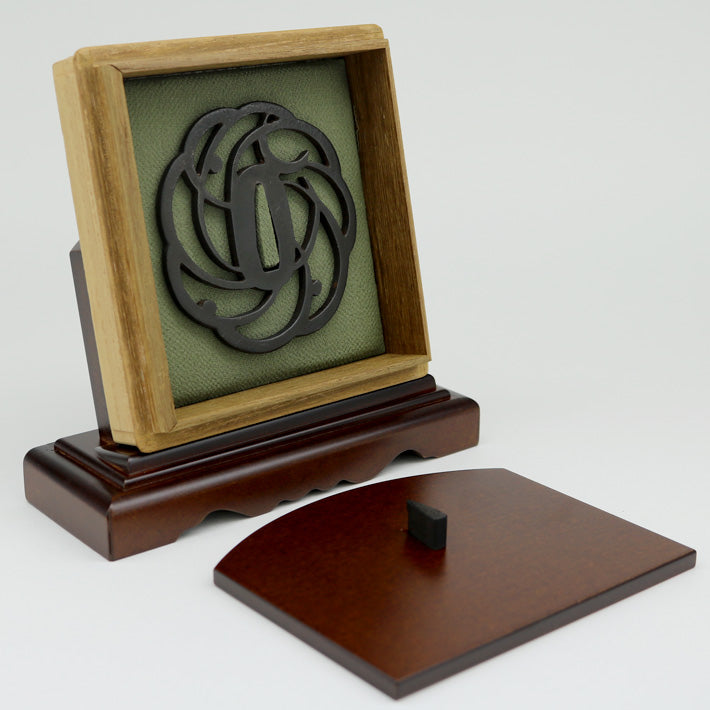 Deluxe Tsuba & Box Display Stand