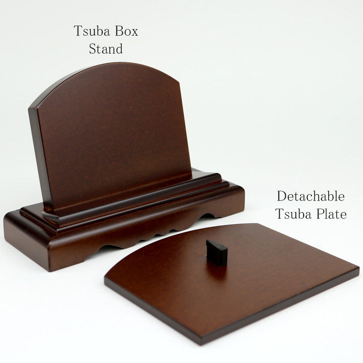 Deluxe Tsuba & Box Display Stand