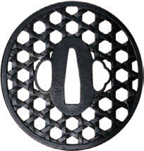 Kagome Sukashi Tsuba