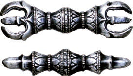 Kongosho Menuki【Solid Silver】