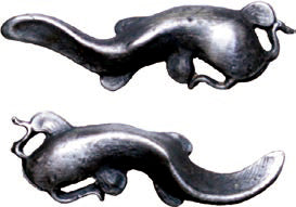 Namazu Menuki【Silver】