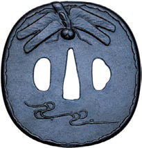 Ryusui Kachimushi Tsuba