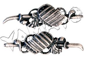 Sode Naginata Menuki