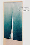 [Sumi-e Collection] Japanese Curtain Noren Tora ①
