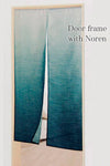 [Sumi-e Collection] Japanese Curtain Noren Tora ②
