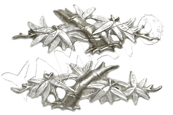 Takesaza Menuki【Silver】